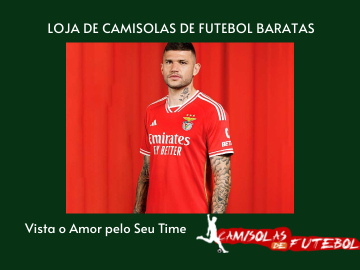 camisola Benfica 2023 2024